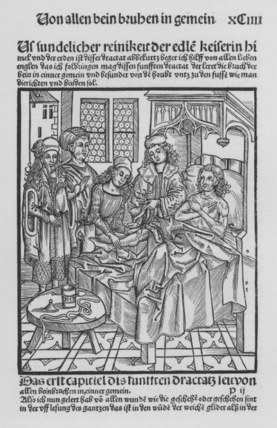 Le Livre de Cirurgia par Hieronymus Brunschwig - (after) German School