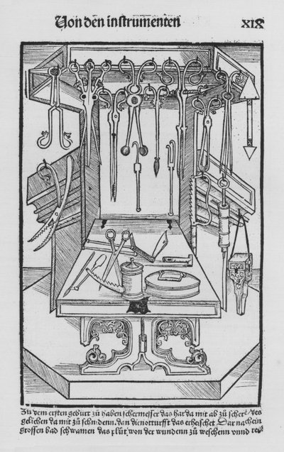 Le Livre de Cirurgia par Hieronymus Brunschwig - (after) German School