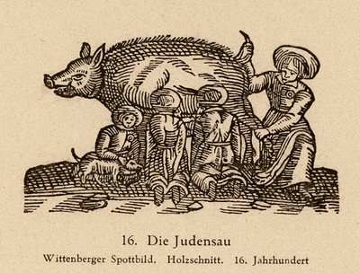 La truie juive - (after) German School