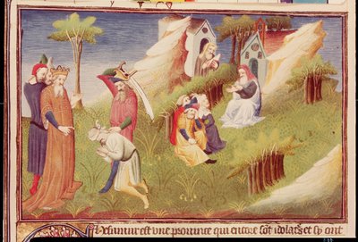 Une exécution en Afghanistan, vers 1410-12 - (and workshop) Boucicaut Master