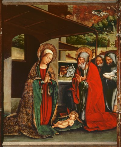 Adoration des bergers, retable de l