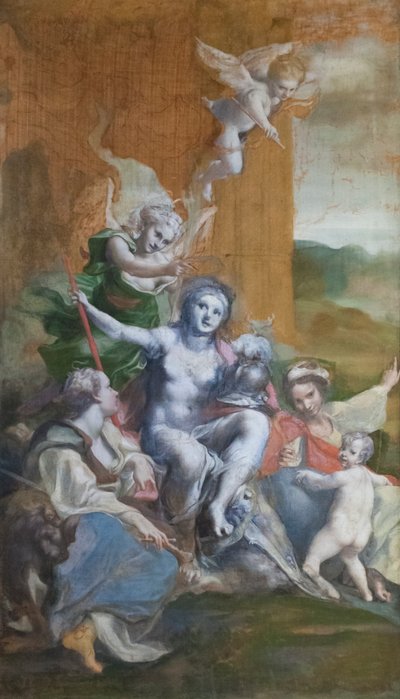 Allégorie de la vertu - (c.1489 1534) Correggio