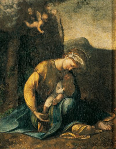 Jeune fille gitane - (c.1489 1534) Correggio