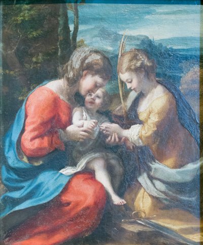 Mariage mystique de Sainte Catherine - (c.1489 1534) Correggio