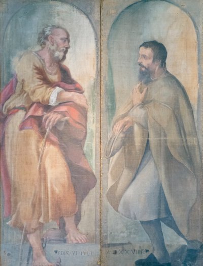 Saint Joseph et un dévot - (c.1489 1534) Correggio