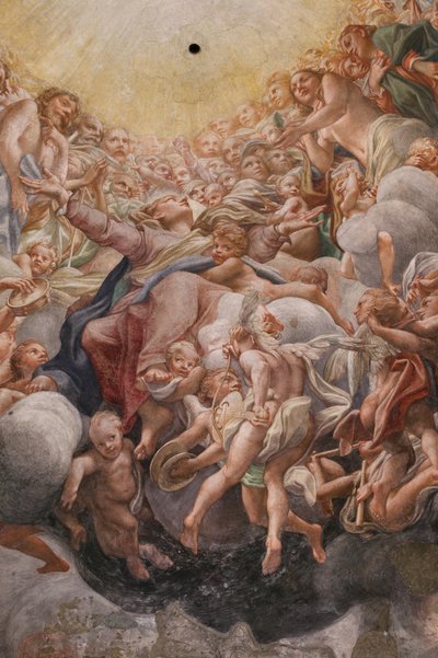 Vierge entre Adam et Ève (détail) - (c.1489 1534) Correggio