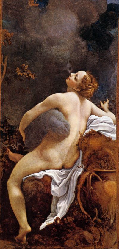 Jupiter (Zeus) et Io, de AP Le Corrège, v. 1530, Kunsthistorisches Museum, Vienne - (c.1489 1534) (after) Correggio