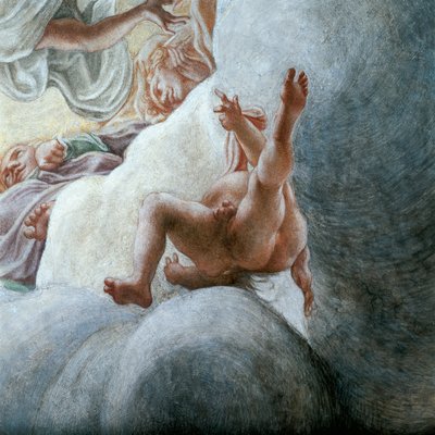 Ange en vol (détail de l