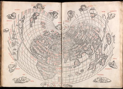 Claudii Ptholemaei Alexandrini liber geographiae cum tabulis et universali figura et cum additione locorum quae a recentioribus reperta sunt diligenti cura emendatus et impressus - (c.90 168)(after) Ptolemy