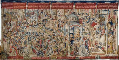 La guerre de Troie : La destruction de Troie, c.1470 - (fl.1450 75) Master of Coetivy