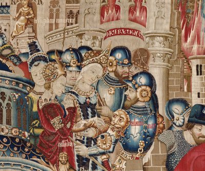 La guerre de Troie : La destruction de Troie, c.1470 - (fl.1450 75) Master of Coetivy
