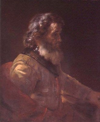 Un vieux guerrier - (follower of) Rembrandt Harmensz. van Rijn