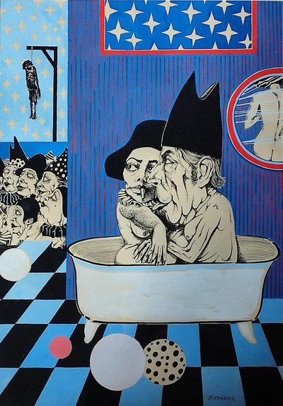 G. C. Riccardi, Sans titre, c. 1972-1976, Italie - Gian Carlo Riccardi