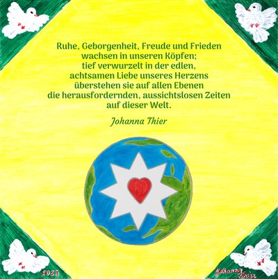 Ruhe, Geborgenheit, Freude und Frieden - Version 2 - Johanna Thier