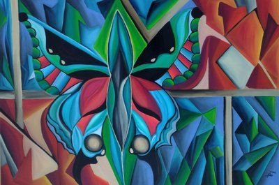 Papillon alias hibou - GilhausArt