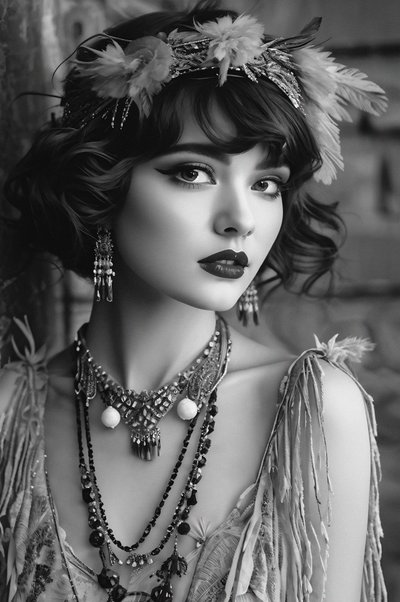 Photographie en noir et blanc d