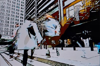Flou urbain abstrait - Mavet