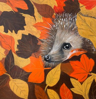 Un hérisson adorable - H.Opitz