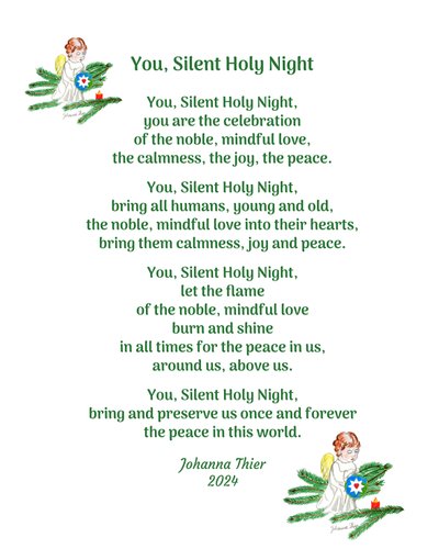 Vous, Sainte nuit silencieuse - Johanna Thier