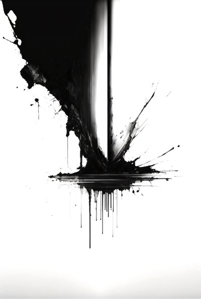 Dessin abstrait à l