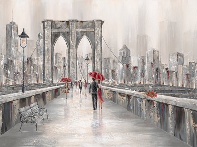 Roses, pont de Brooklyn - Isabella Karolewicz