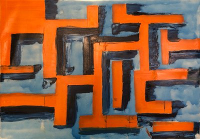 Complémentaire Orange Bleu - 