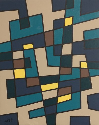 Géométrie variable (œuvre No. 3 sur 5) - Guy Boulianne