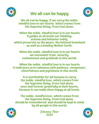 We all can be happy - Johanna Thier