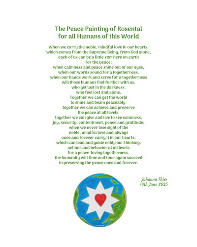 The Peace Painting of Rosental for all Humans of this World - Johanna Thier