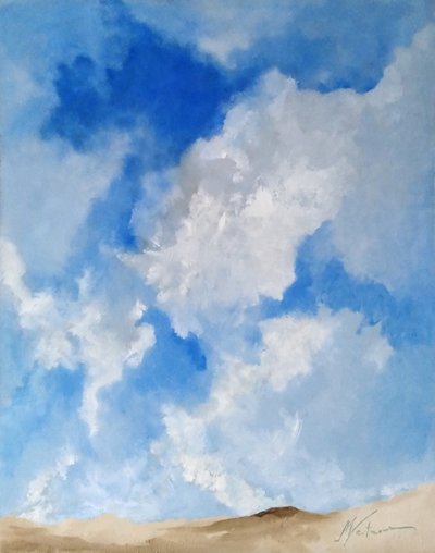 Sable et nuages - 