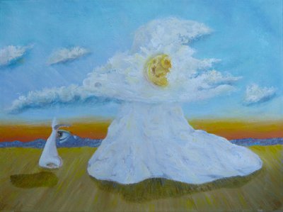 Paysage avec un nez - 