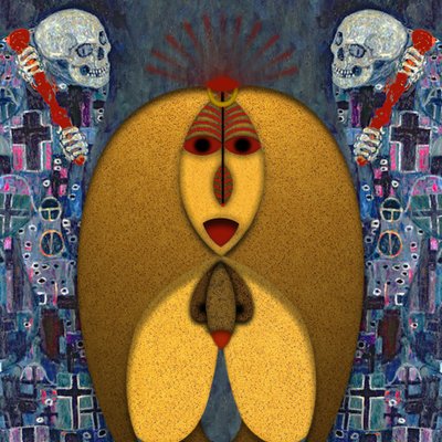 Anima Dannata (V) - Hommage Gustav Klimt - Alexander Eibach