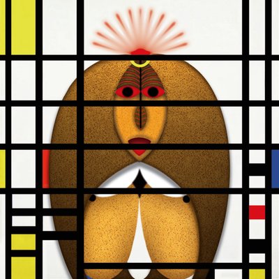 Lockdown (XVII) - (aus der Serie Animal Rationale) - Alexander Eibach