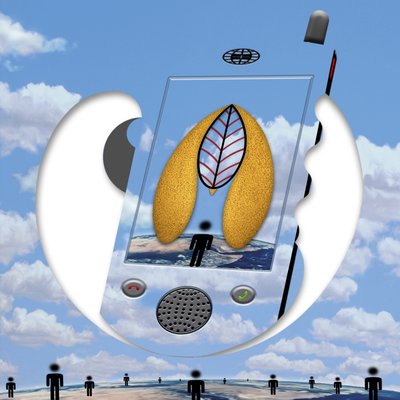 "...seit ein Gespräch wir sind..." (aus der Serie Skyphone) - Alexander Eibach