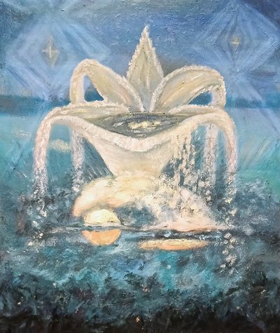 La nuit au-dessus des arbres - Elzbieta Goszczycka