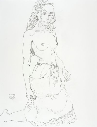 Dans sa jupe blanche - Gunter Langer