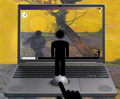 La rencontre du monde et de la terre (de la série Windows) - Alexander Eibach