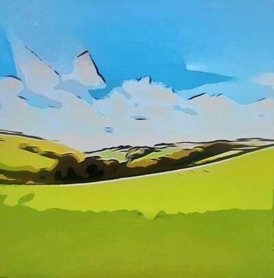 Digitale Landschaft 23 - M. Vet