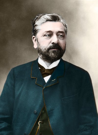 Portrait de Gustave Eiffel (1823-1923), ingénieur français - Nadar
