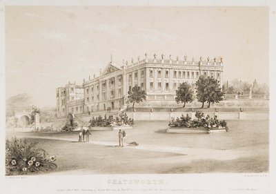 Château de Chatsworth, Derbyshire, 1839 - 4th Earl of Morton James Douglas