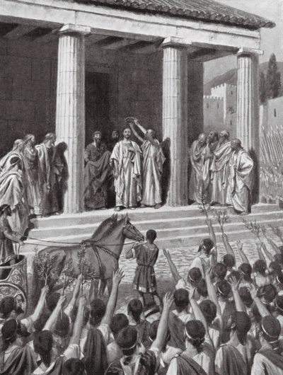 Thémistocle honoré à Sparte - A.C. Weatherstone