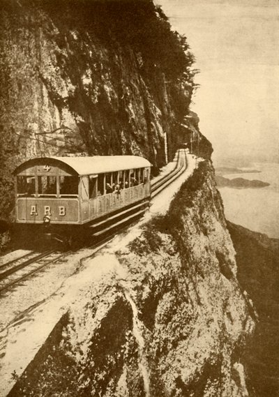 Sur le chemin de fer Arth-Rigi, 1930 - A.G Werthi