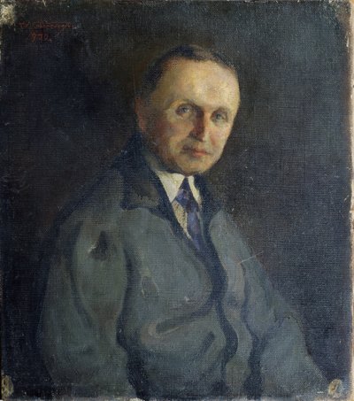 Portrait du pianiste Konstantin Igumnov 1873-1948, 1930 - A.K. Elsner