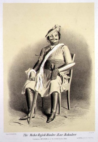 Le Maha-Rajah-Hindoo-Rao-Babadoor, de 