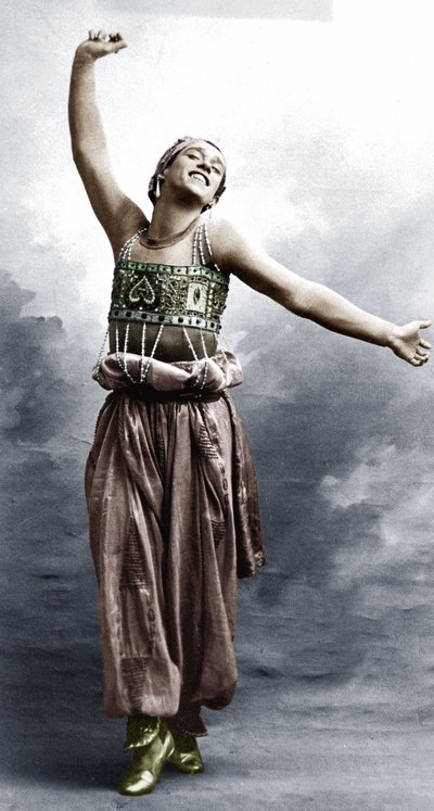 Vaslav Nijinsky en costume pour Shéhérazade - A. Bert