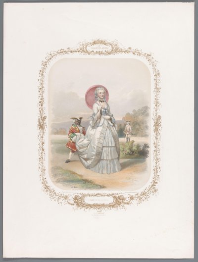 Un homme pose son regard sur une dame - A. Charpentier