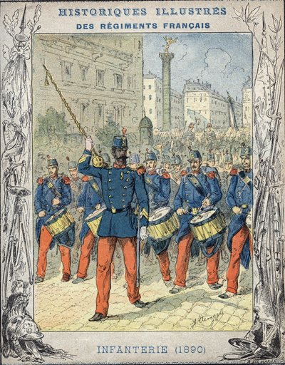 Infanterie française - A. Demarle