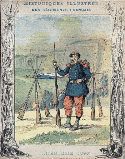 Infanterie française - A. Demarle