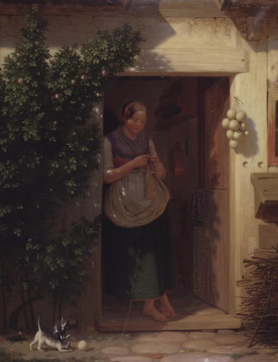 Une paysanne - A. Dorph