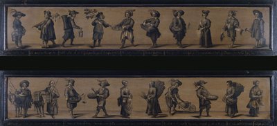 Les Cris de Paris, en 1634 - A. Doy